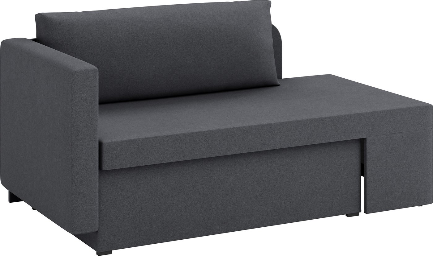 

Тахта Олмеко Шони (велюр Parma 27 темно-серый)