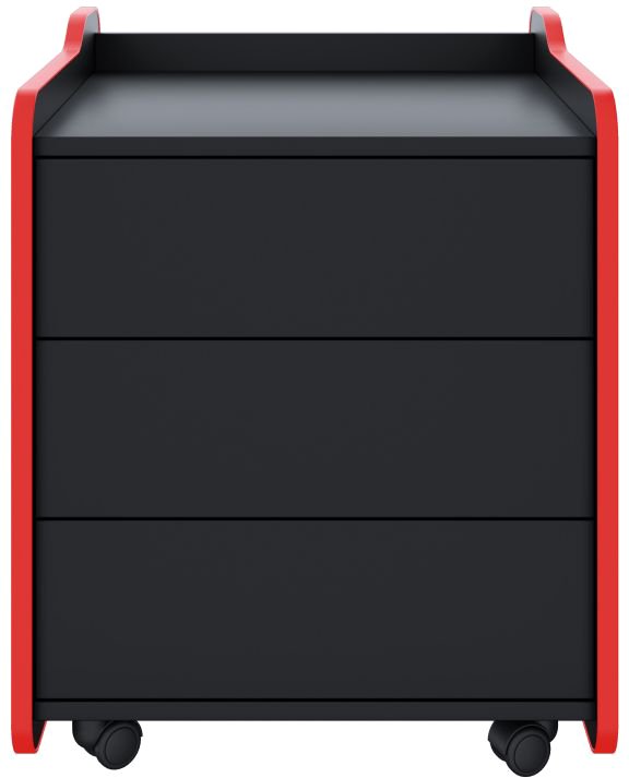 

Тумба VMMGame Case 50 Black Red CS-2BKRD (черный/красный)