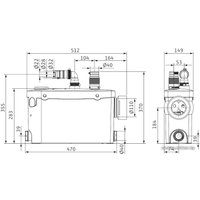 Канализационная установка Wilo HiSewlift 3-I35