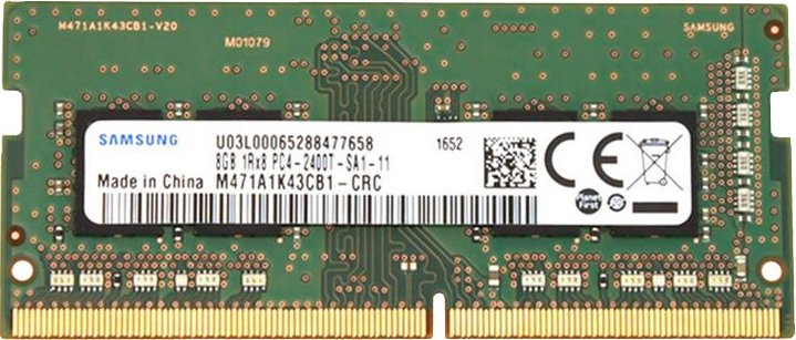 

Оперативная память Samsung 8GB DDR4 SODIMM PC4-19200 [M471A1K43CB1-CRC]