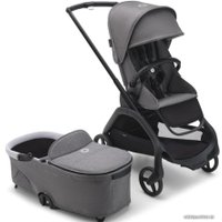Универсальная коляска Bugaboo Dragonfly (2 в 1, graphite/grey melange/grey melange)