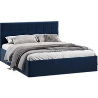 Кровать Трия Джоли Тип 1 универсальный 180x200 (микровелюр Wellmart Blue)