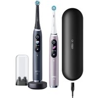 Комплект зубных щеток Oral-B iO 9 DUO (черный оникс, розовый кварц)