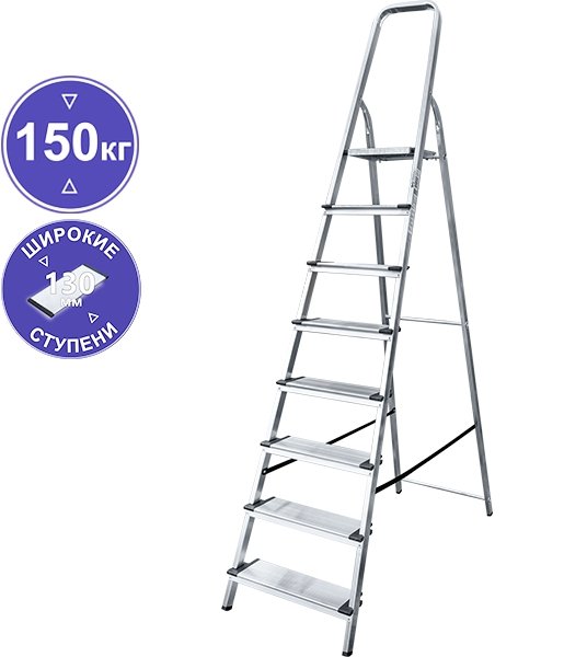 

Лестница-стремянка Новая высота NV 1117 8 ступеней