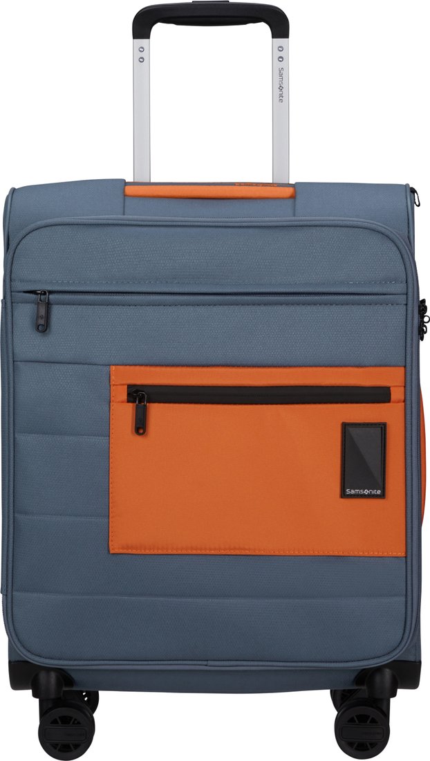 

Чемодан-спиннер Samsonite Vaycay Blueberry Blue/Orange 55 см