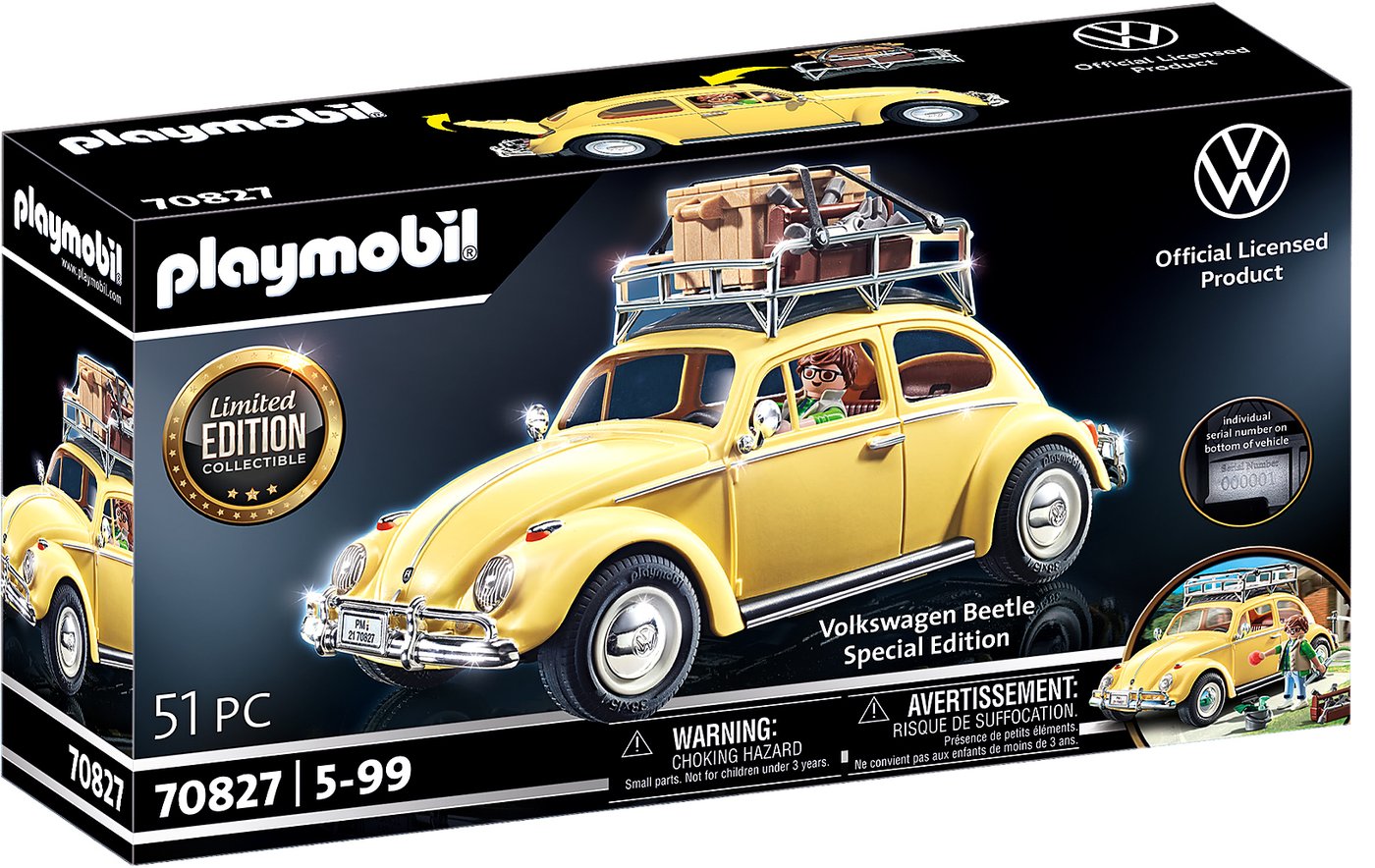 

Конструктор Playmobil PM70827 Volkswagen Beetle