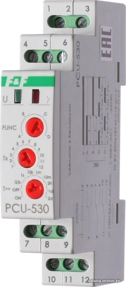 Реле времени Евроавтоматика F&F PCU-530 EA02.001.025