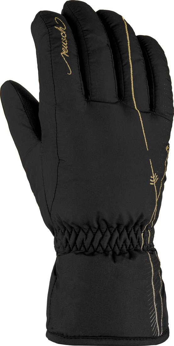 

Горнолыжные перчатки Reusch Yana 6131167-7707 (р-р 8.5, Black/Gold)