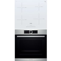 Комплект встраиваемой техники Bosch HBG655BS1 + PUE612FF1J