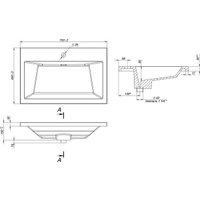 Умывальник Versalia Блисс-70 10.R01.70.000