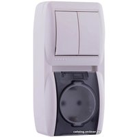 Розетка Lezard Nata 710-0200-173 (белый)