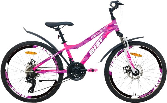 

Велосипед AIST Rosy Junior 2.1 2024 (фиолетовый/розовый)
