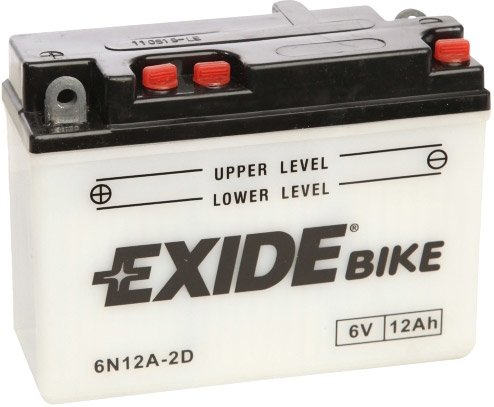 

Мотоциклетный аккумулятор Exide 6N12A-2D (12 А·ч)