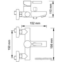 Смеситель Wasserkraft Wern 4201