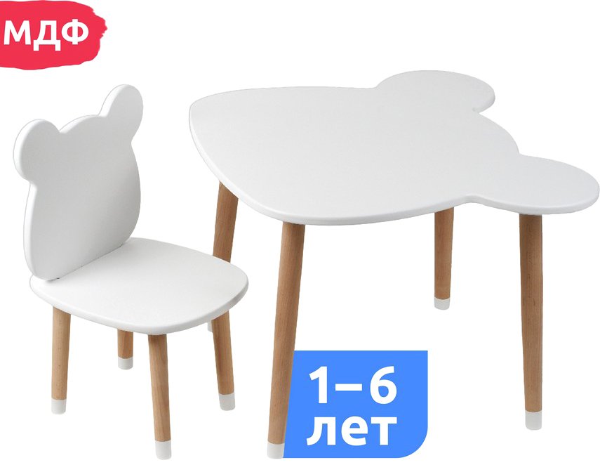 

Детский стол Mega Toys Мишка 71024/70024