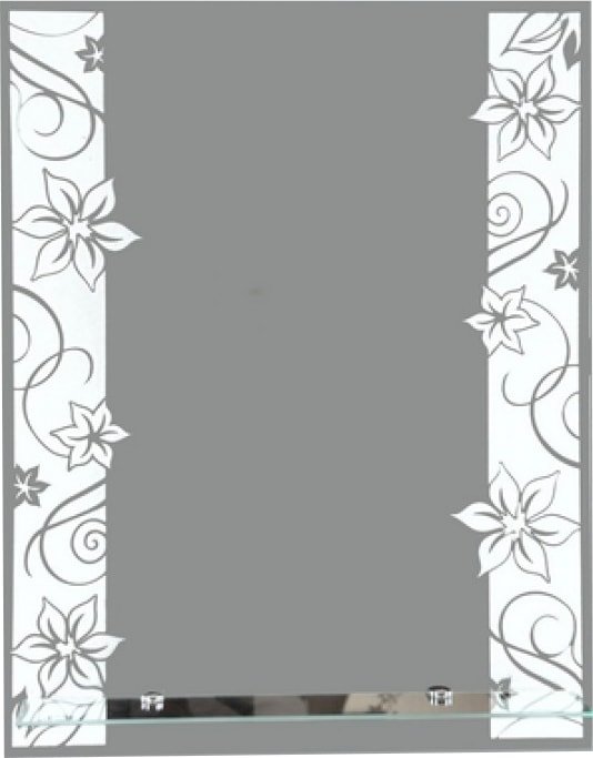 

Tivoli Зеркало Камелия 53.5х68 458517 (с полочкой)