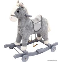 Качалка Amarobaby Prime Лошадка (серый)
