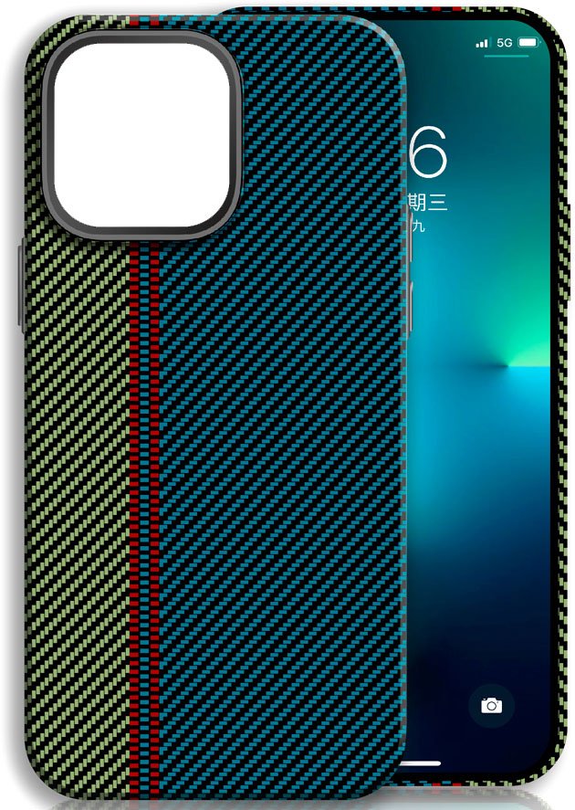 

Чехол для телефона Luxo Пути сошлись J219 для Apple iPhone 15 (изумрудный/болотный)