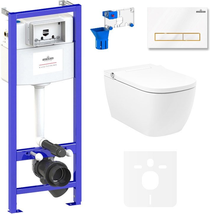 

Унитаз подвесной Lavinia Boho Smart V-Clean 7 в 1 87561139