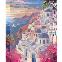 Алмазная мозаика  Феникс+ Санторини 70859