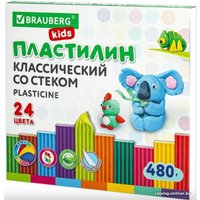 Пластилин BRAUBERG Kids 106437 (24 цв)