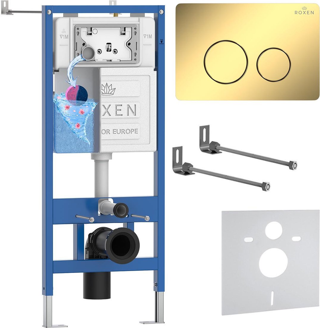 Инсталляция для унитаза Roxen StounFix Dual Fresh 868400