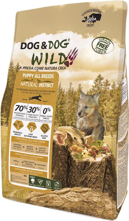 

Сухой корм для собак Dog&Dog Wild Natural Instinct Puppy (для щенков всех пород) 12 кг
