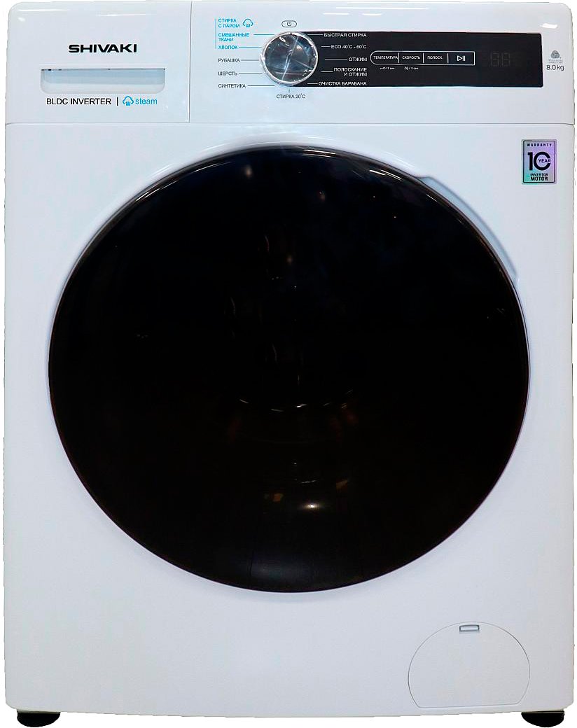 

Стиральная машина Shivaki WF80L2346G (белый)
