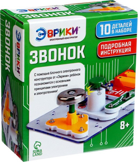 

Конструктор Эврики Звонок 4833043