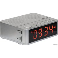 Настольные часы Defender Enjoy M800 (серебристый)