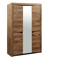 Шкаф распашной Олмеко Лючия 33.02 (кейптаун/венге/белый)