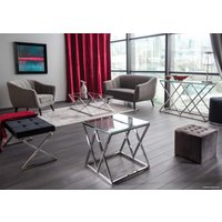 Пуфик Signal LORI VELVET серый