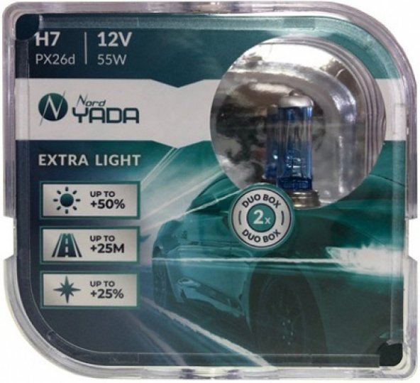 

Галогенная лампа Nord Yada H7 Extra Light 2шт