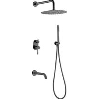 Душевая система  Boheme Uno 464-2-SGM (графит глянец)