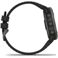 Умные часы Garmin Fenix 6X Pro Solar (титановый серый DLC/черный)