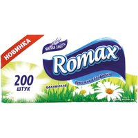 Бумажные салфетки Romax белые (200 шт) в Гомеле