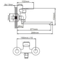 Смеситель Эверест B46-025