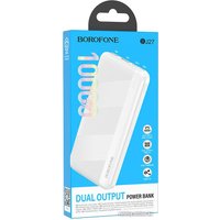 Внешний аккумулятор Borofone BJ27 10000mAh (белый) в Витебске