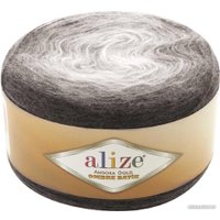 Пряжа для вязания Alize Angora Gold Ombre Batik 7267 150 г 825 м (серый)