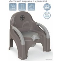 Детский горшок Amarobaby Baby chair AB221105BCh/11 (серый)