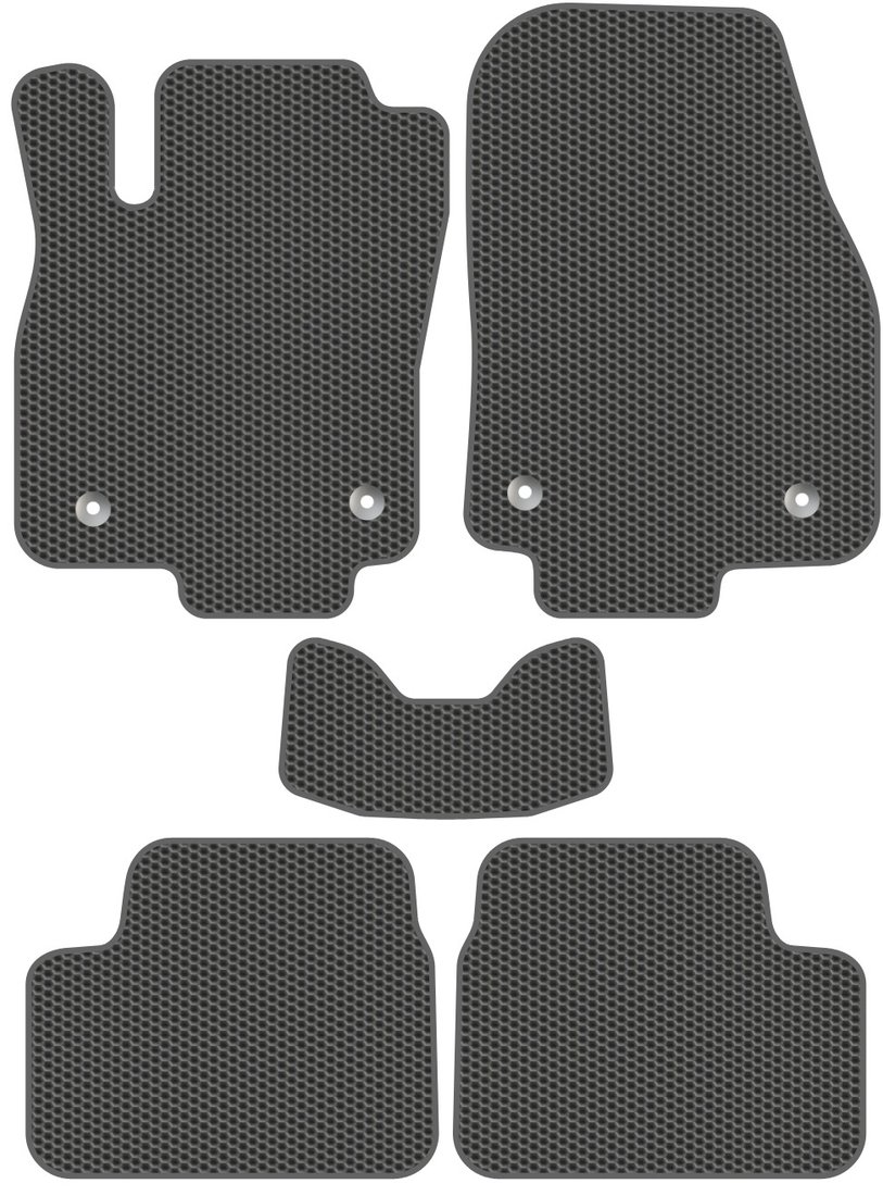 

Комплект ковриков для авто Alicosta Opel Astra III (купе / H) 2005 - 2014 (серый)