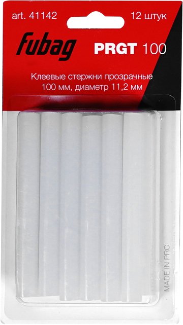 

Клеевые стержни Fubag PRGT 100 (12 шт, прозрачный)