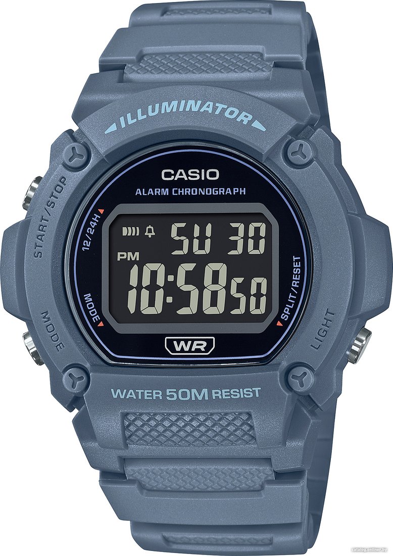 Наручные часы Casio Illuminator W-219HC-2B