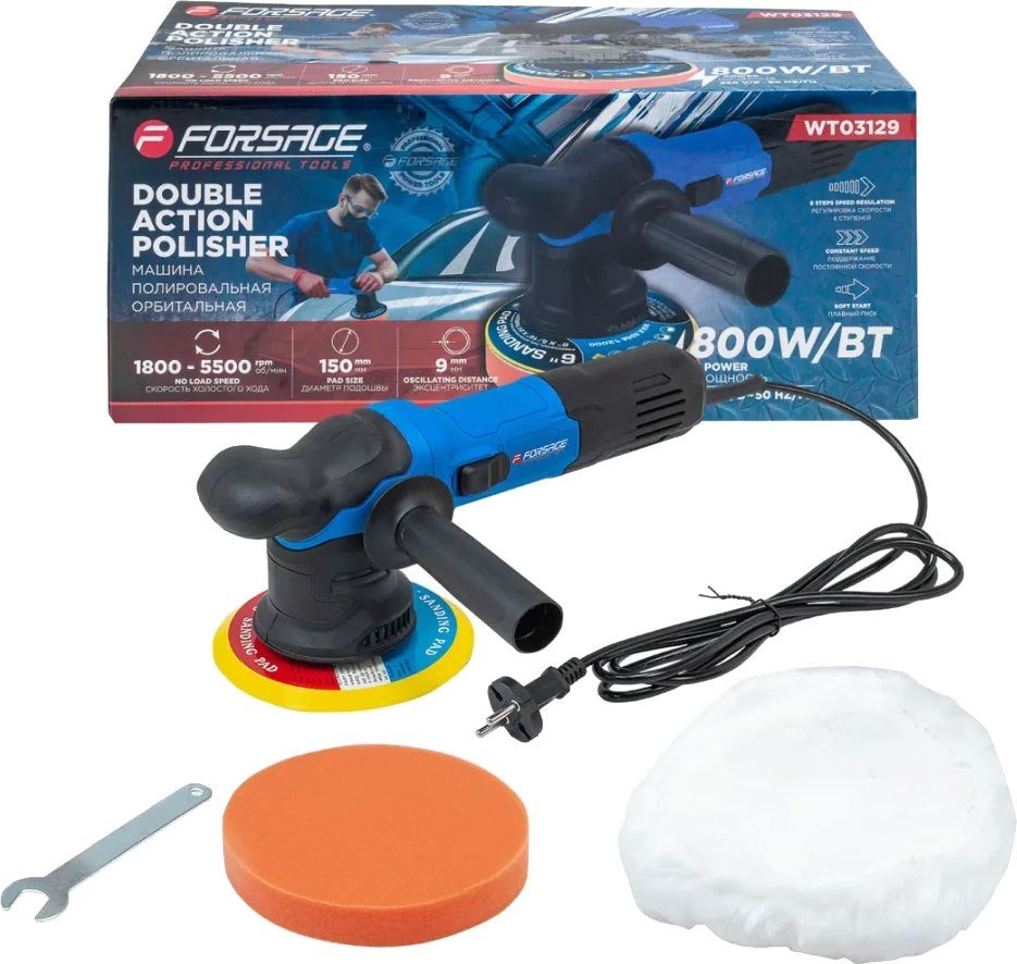 

Эксцентриковая шлифмашина FORSAGE F-WT03129