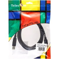 Кабель Telecom TUS710-1.8M USB 3 Type-A - USB 3 Type-B (1.8 м, черный)