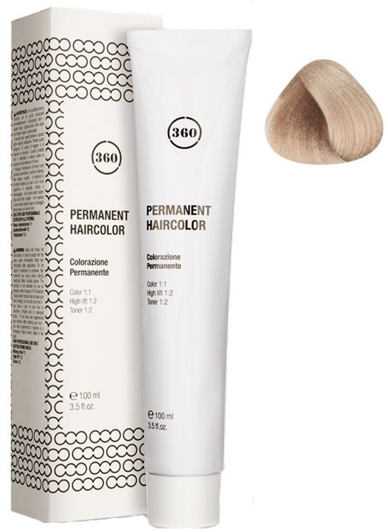 

Крем-краска для волос Kaaral 360 Permanent Haircolor 10.12 100 мл
