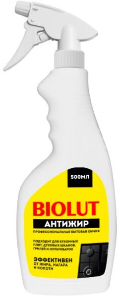 

Средство для плит и духовок Biolut PRO Element FB Антижир 500 мл