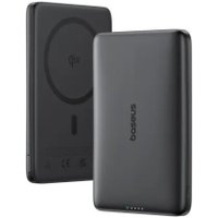 Внешний аккумулятор Baseus PicoGo AM41 Ultra-Slim Qi2 Magnetic Power Bank 10000mAh (черный)