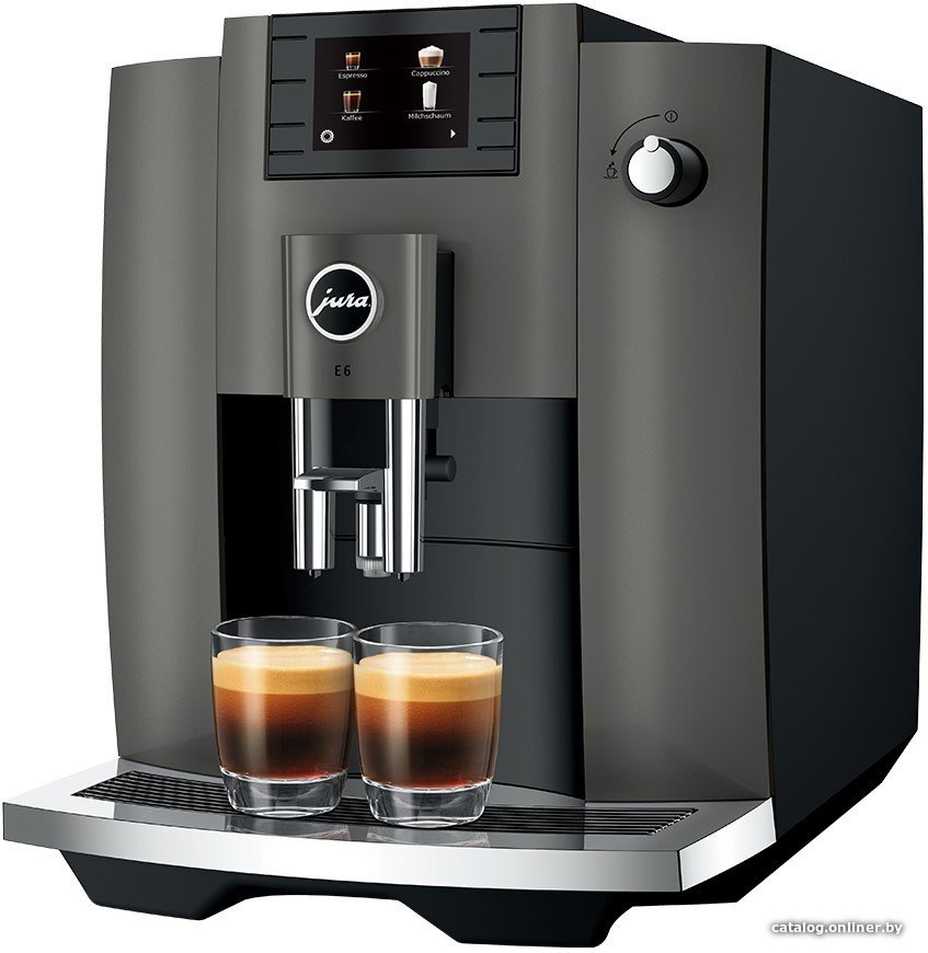 Кофемашина JURA E6 Dark Inox 15439