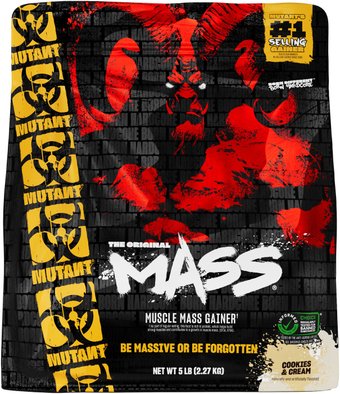 Гейнер Mutant Mass Gainer (печенье/крем, 2270г)